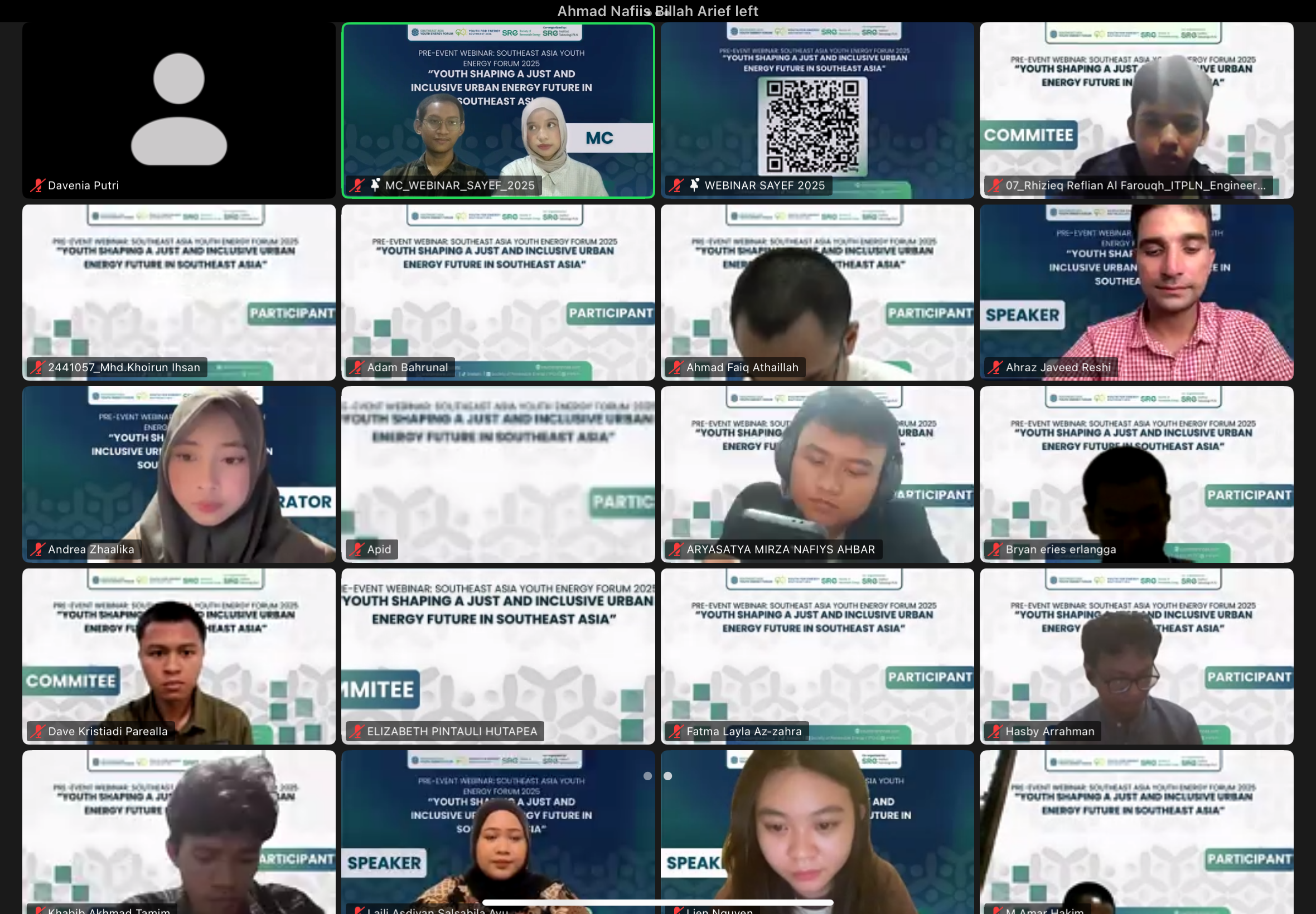 Group Discussion peserta webinar