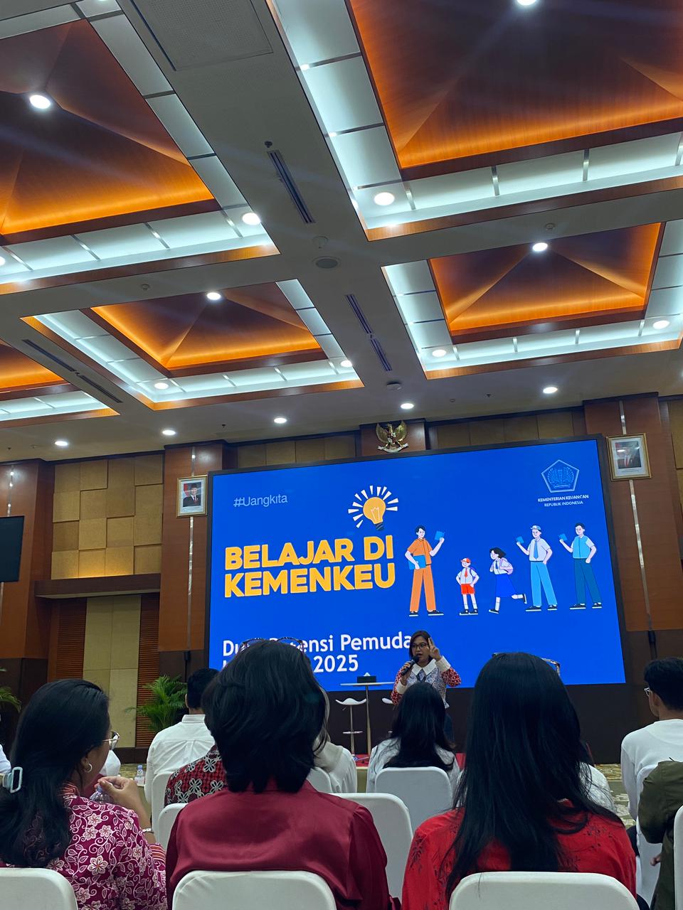 Seminar Funding for Youth Impact di Kementerian Keuangan